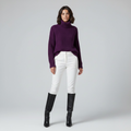 Ribbed Chunky Turtleneck Sweater