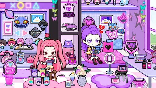 Gameplay screenshot 3 from YOYO Decor: Dress Up Games - Simulation game